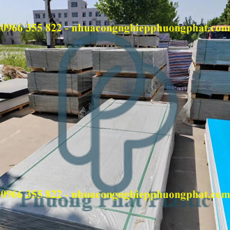 NHỰA PP TẤM XÁM 20MM