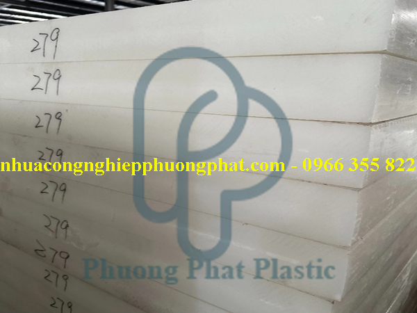 NHỰA HDPE TẤM 80MM