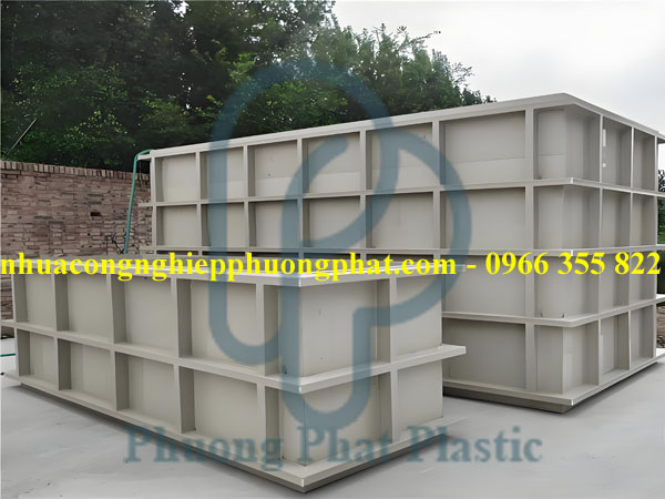 BỂ NHỰA PE PP CHỨA CROM CR 15M3