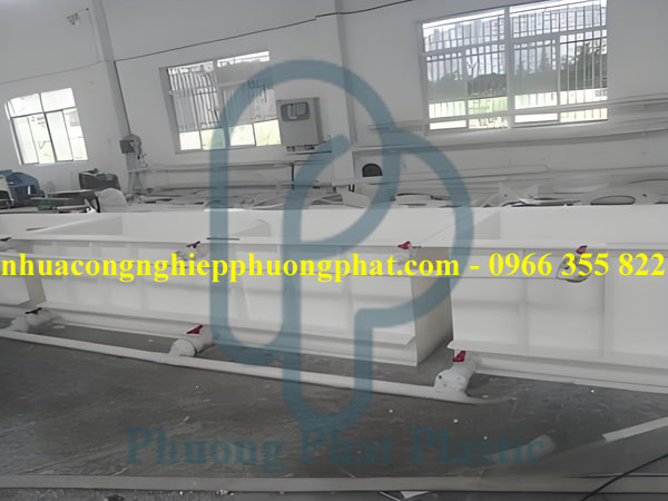 BỂ NHỰA PE PP CHỨA KẼM SUNPHAT ZnSO4 10M3