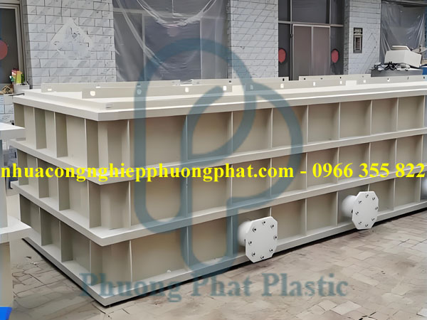 BỂ NHỰA PE PP CHỨA KẼM SUNPHAT ZnSO4 20M3