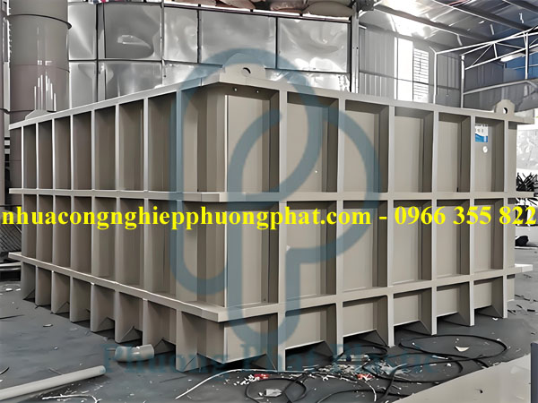 BỂ NHỰA PE PP CHỨA KẼM SUNPHAT ZnSO4 25M3