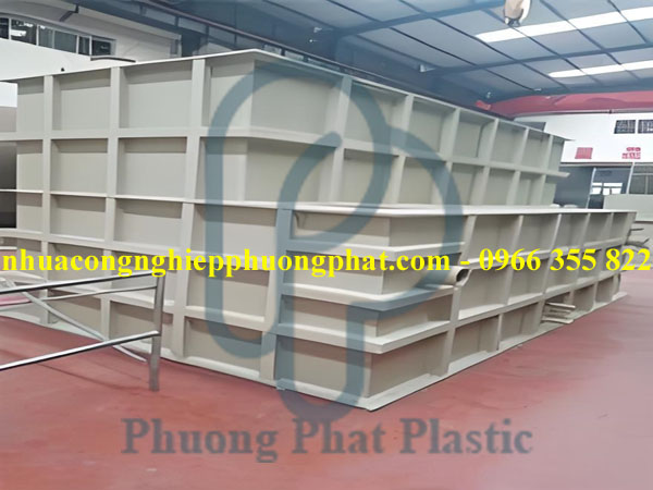 BỂ NHỰA PE PP CHỨA KẼM SUNPHAT ZnSO4 30M3